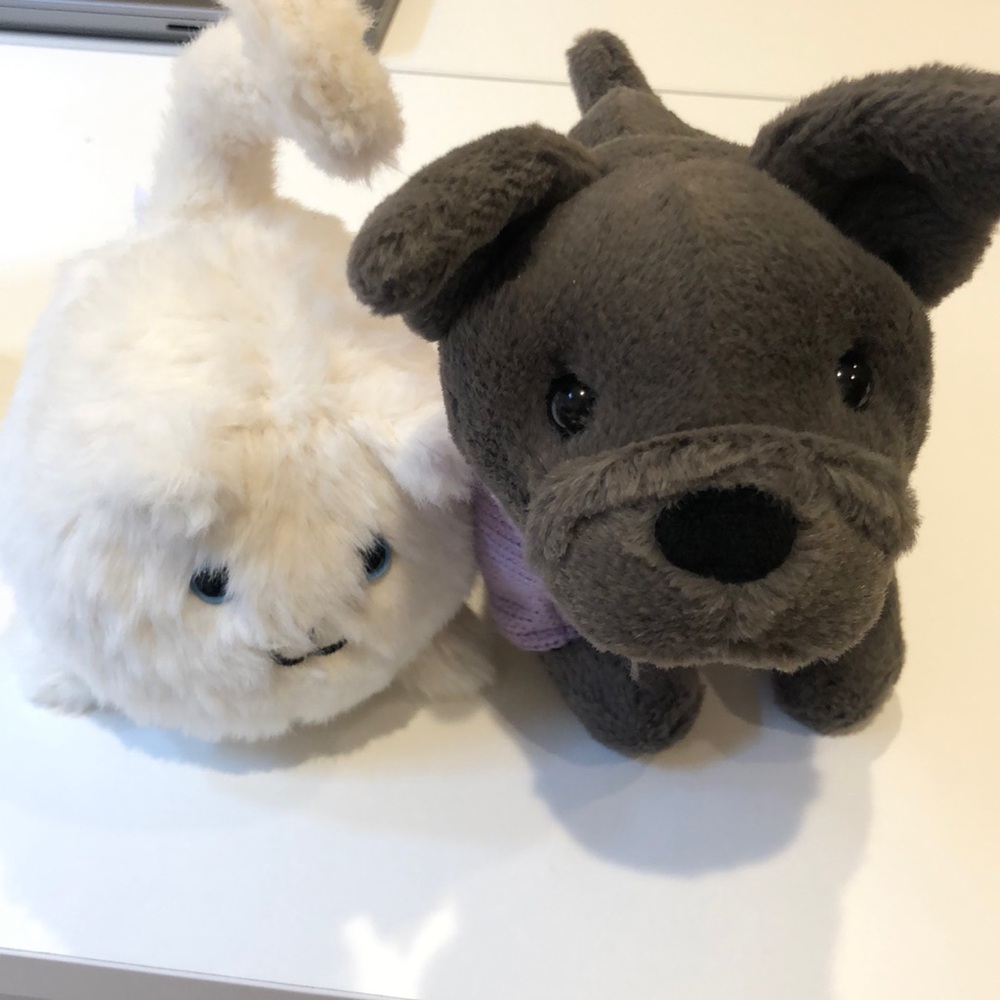 Cat and Dog Jellycat Duo